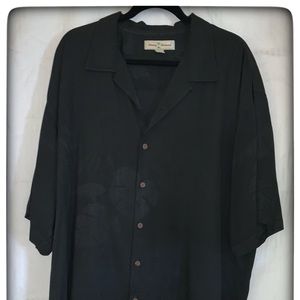 Tommy Bahama Silk Men Short Sleeves Shirt